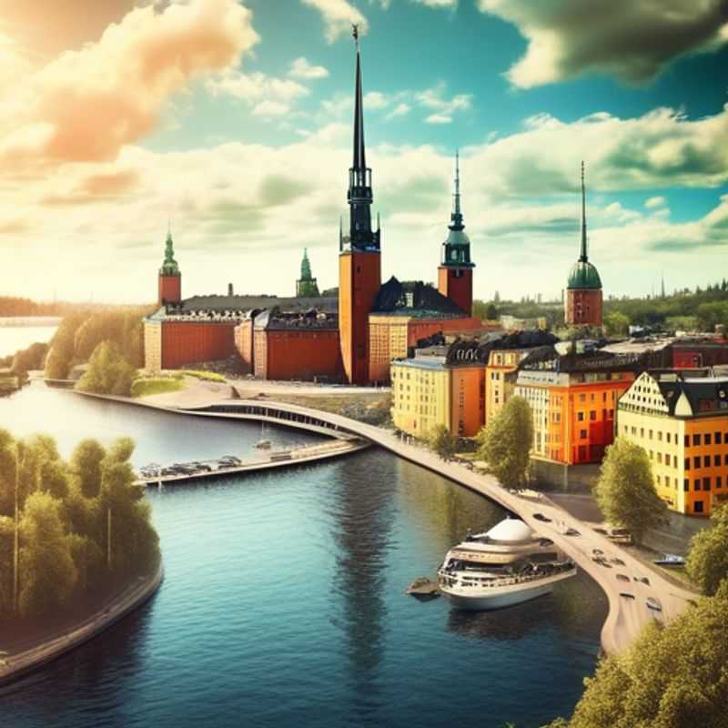 Three stylish couples, The Social Media Travelers, soaking up the vibrant atmosphere of Stockholm, Sweden.