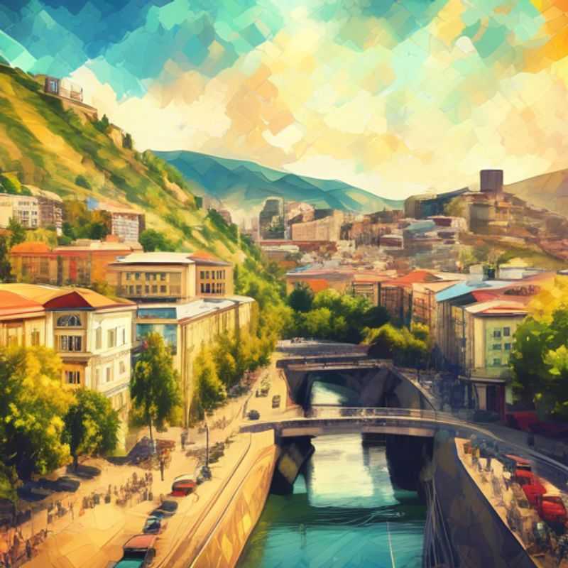 Three couples, embracing the vibrant energy of Tbilisi, Georgia, on a whirlwind 24-hour adventure packed with cultural discoveries, delicious street food, and a dash of budget-savvy travel magic.