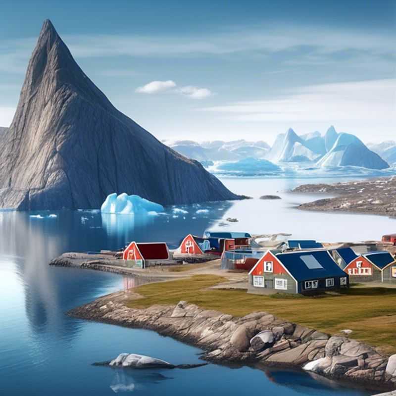 S'aventurer en traîneau à chiens à travers les paysages enneigés du Groenland en hiver