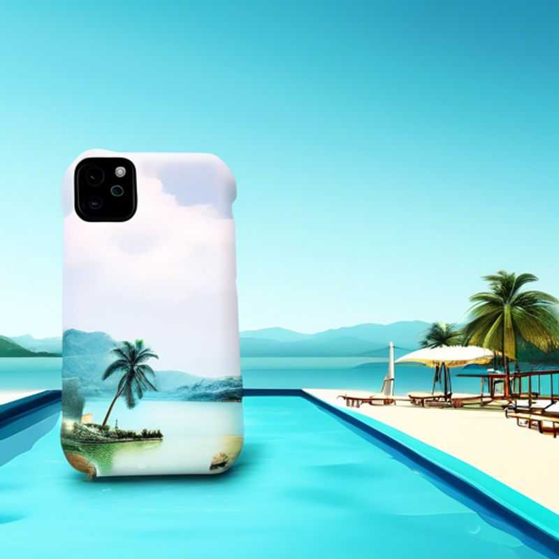 Un étui étanche pour smartphone, idéal pour protéger votre téléphone contre les éléments lors de vos aventures aquatiques.