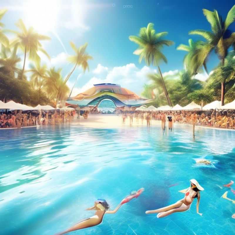 A colorful array of swimwear, from vibrant bikinis to sleek one-pieces, showcasing the diverse styles and designs available for your perfect beach or pool look.