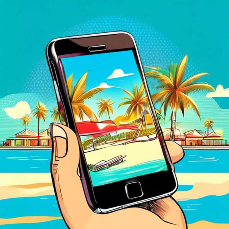 A close-up of a smartphone displaying an international plan, highlighting the convenience of staying connected while traveling abroad.