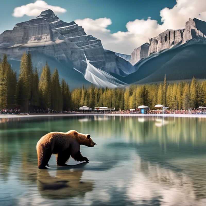 Banff na Primavera: Uma Jornada Encantada com os Carneiros Selvagens