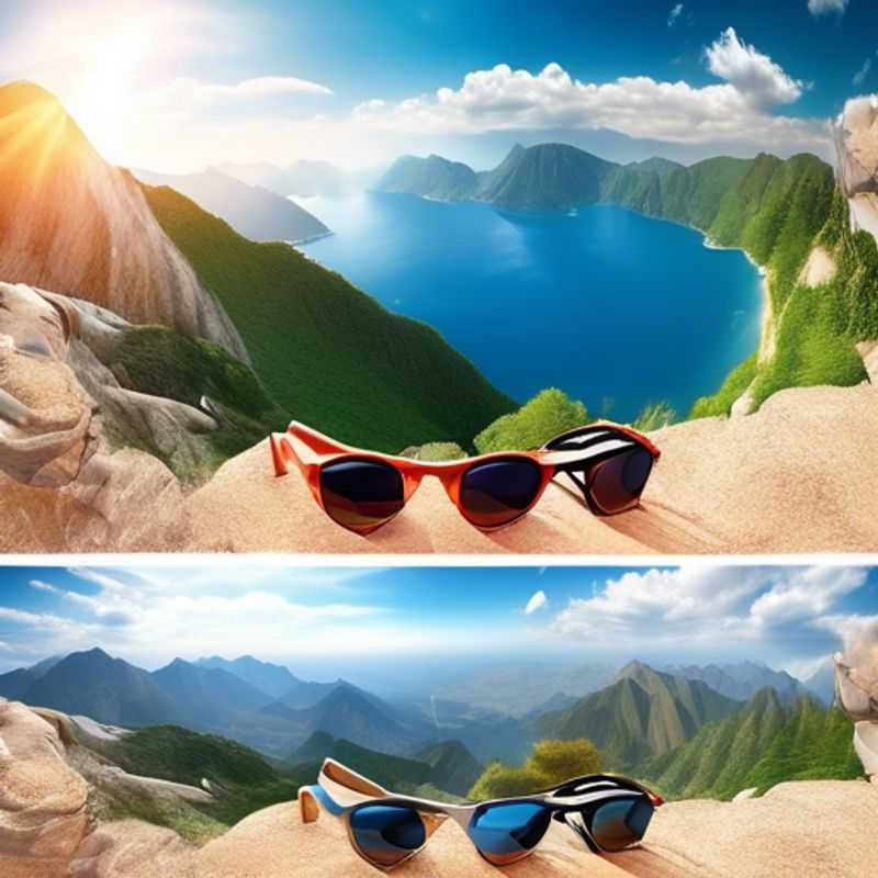 Un viaje al paraíso soleado: Explorando la Catedral de las Gafas de Sol en otoño