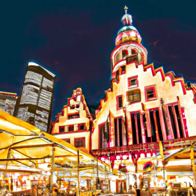 Frankfurt for Couples&#58; Top 4 Places to Visit &#45; Kleinmarkthalle&#44; Apfelwein Solzer&#44; Frankfurt's Green Sauce Monument&#44; Old Sachsenhausen