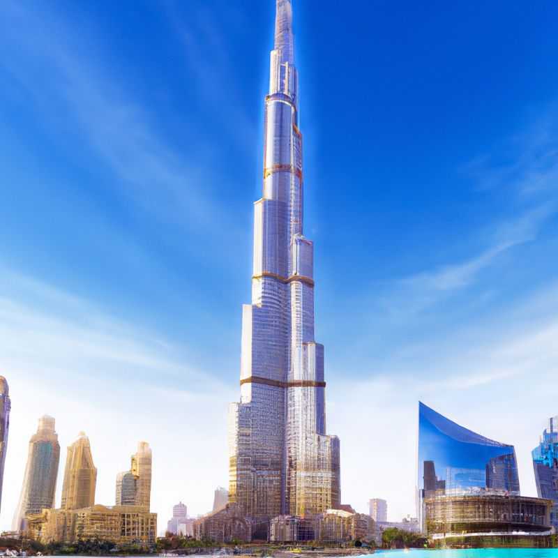 Two couples marvel at the breathtaking skyline of Dubai, United Arab Emirates, a city of towering wonders, as they embark on their 2-week springtime adventure.