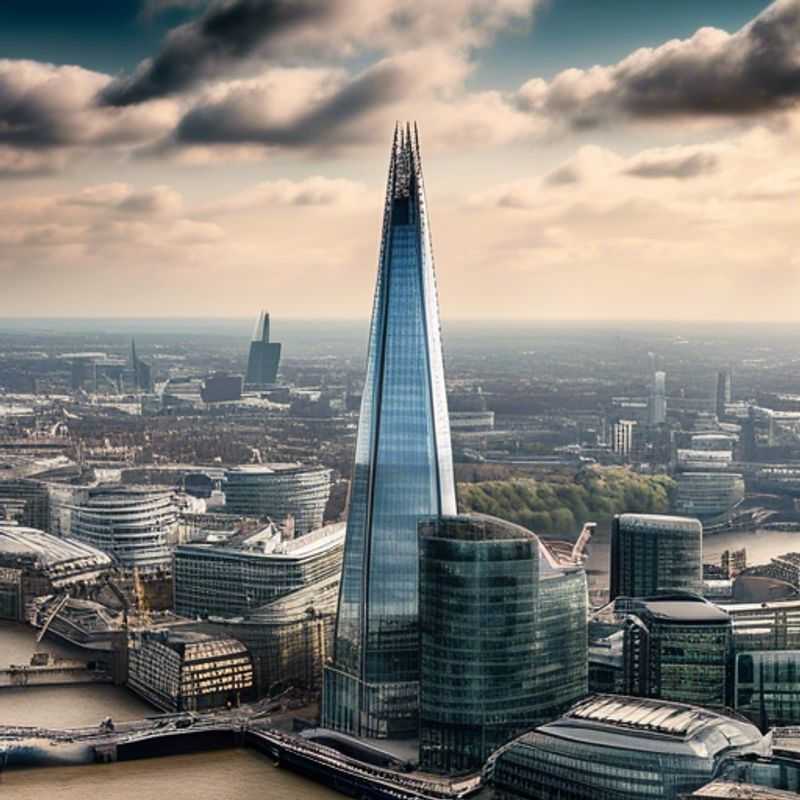 Four friends, The Adventurers, exploring the vibrant streets of London, UK, amidst the blossoming spring blooms, embarking on a three-week journey of discovery.