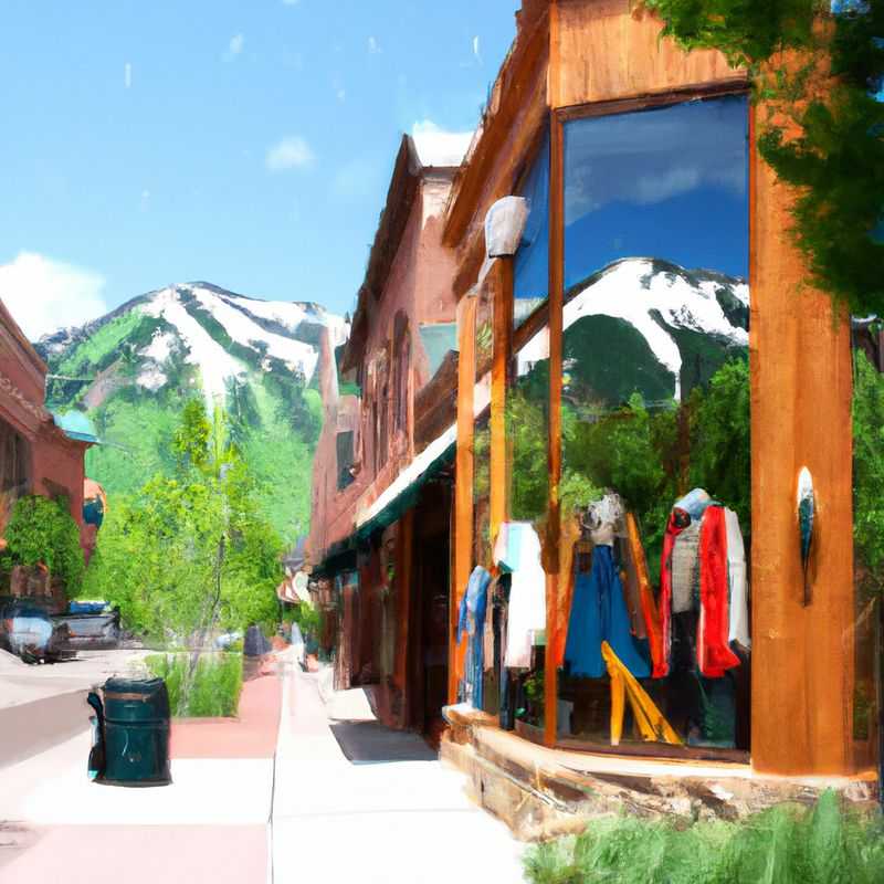 Compras de lujo en las boutiques de Aspen durante el verano