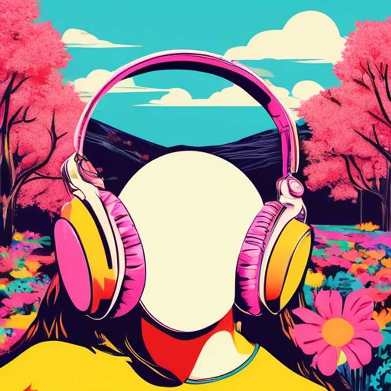 A pair of sleek, modern noise-canceling headphones, ready to block out the distractions of the world and immerse you in your own audio oasis.