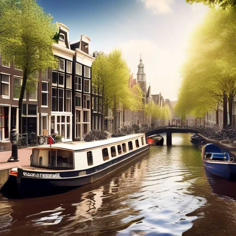 Amsterdam's Canals&#58; A Springtime Serenade&#44; By Boat&#44; With Eye Mask &#38; Earplugs (You'll Thank Me Later)