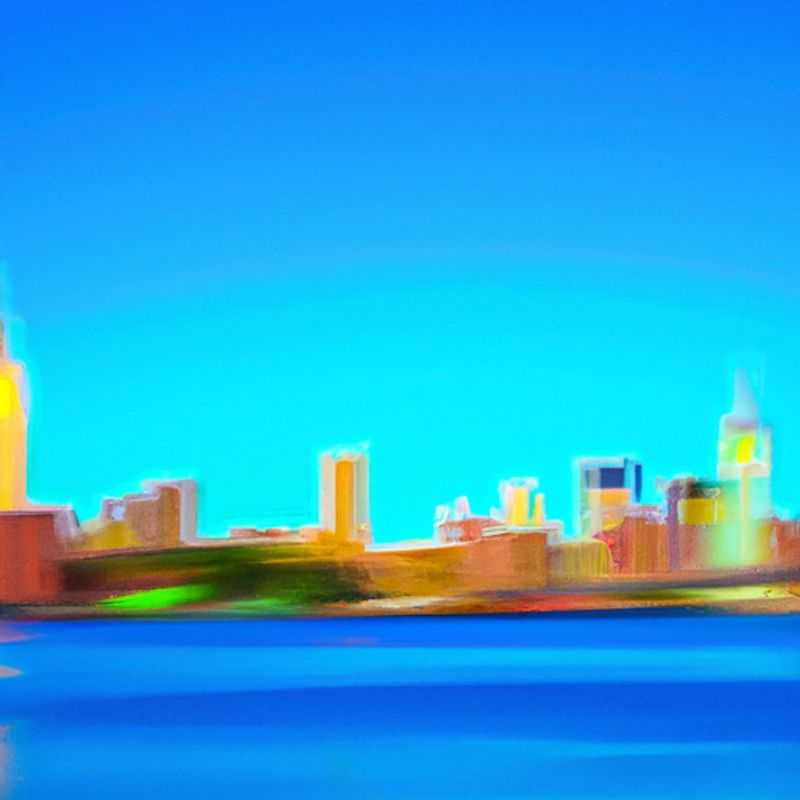 A couple strolls hand-in-hand through the vibrant streets of New York City, the towering skyscrapers and bustling crowds providing a backdrop to their weeklong summer adventure in the heart of the Big Apple.