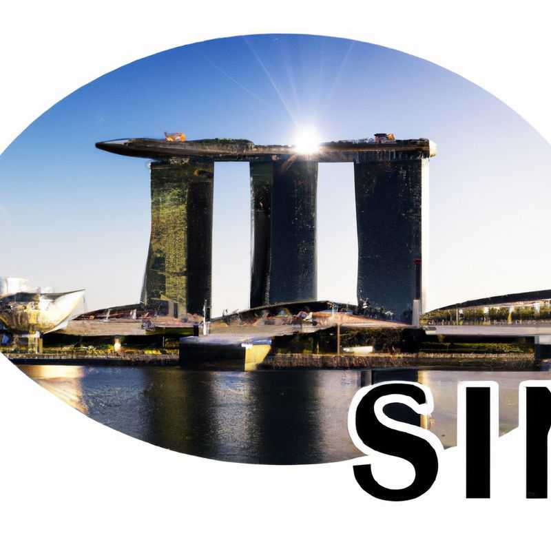 A couple strolls hand-in-hand along the vibrant streets of Singapore, their faces lit by the neon lights of the city's iconic skyline, embarking on a week-long summer adventure in the vibrant Lion City.