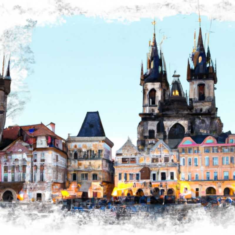 Prague Castle: A Winter Wonderland in the Heart of Europe