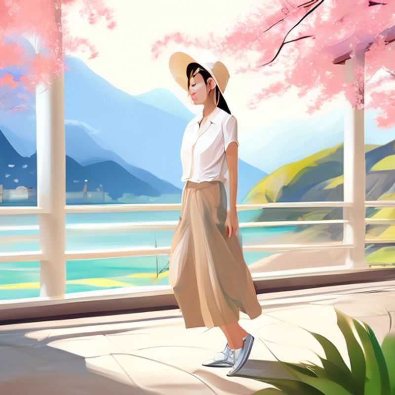 A close-up of lightweight, breathable clothing, showcasing its airy fabric and flexible design, perfect for comfortable and enjoyable adventures.