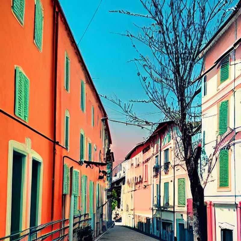 La Spezia, Italie, baignée de soleil printanier.