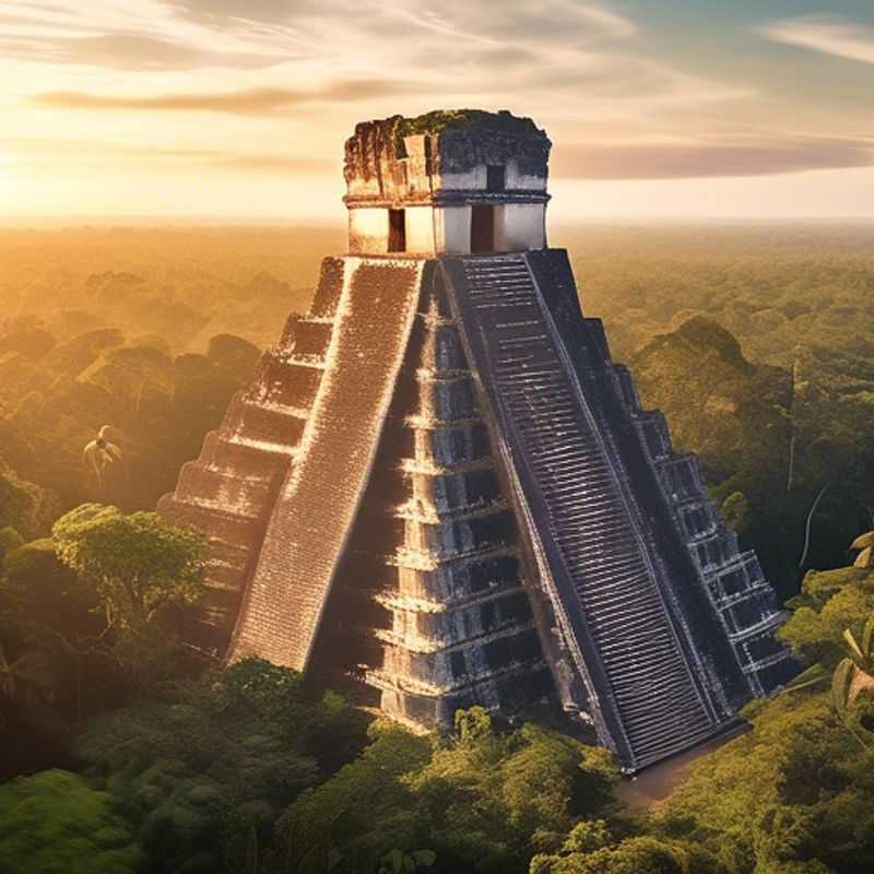 ¡Escalando al Cielo&#58; Aventuras en la Cima del Templo IV de Tikal!