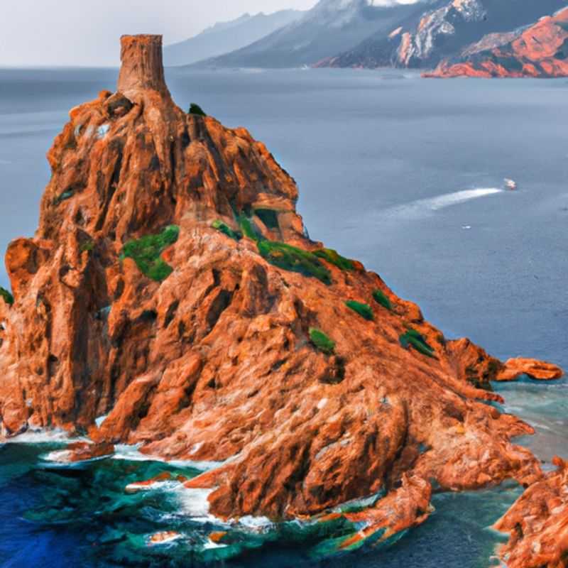 Wildlife Watching in Scandola Nature Reserve, Corsica, France During the Enchanting Spring Season