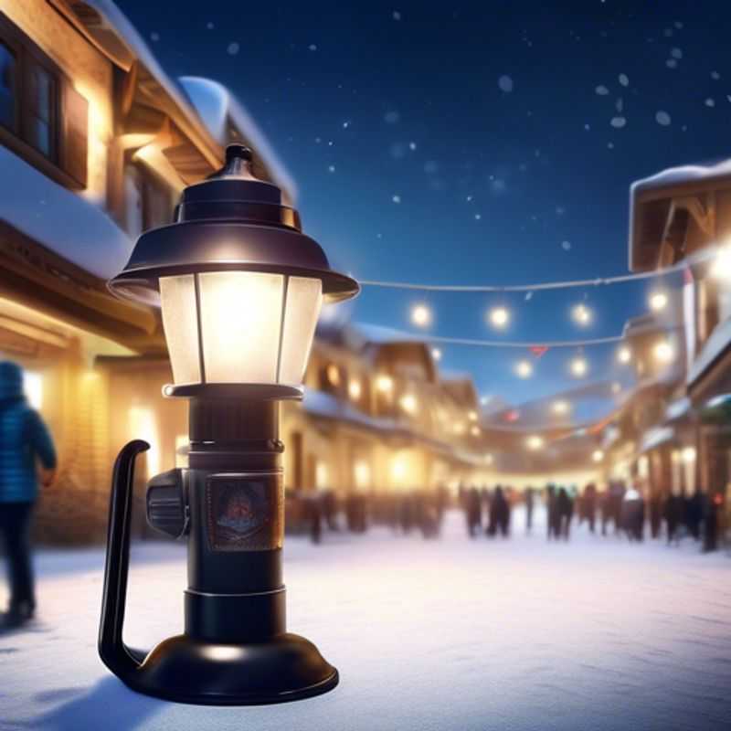 Skiing by Moonlight: A Headlamp Adventure in the Snowy Peaks