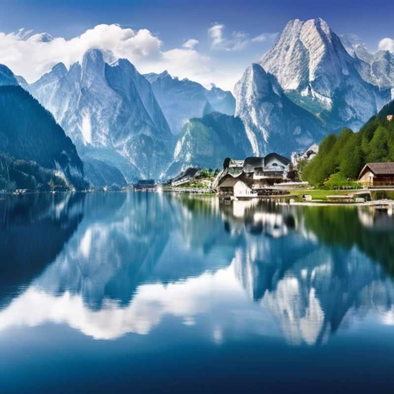 Glide Like a Ghost&#58; Ice Skating on Hallstatt's Frozen Heart
