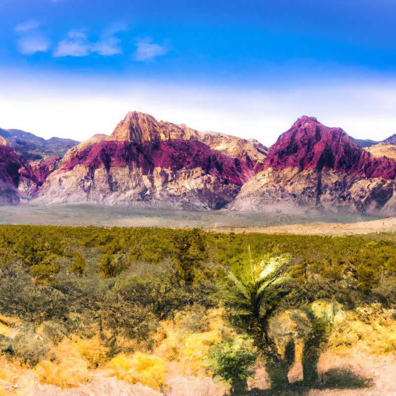 Autumn's Embrace: A Scenic Interlude in Mount Charleston's Fall Tapestry