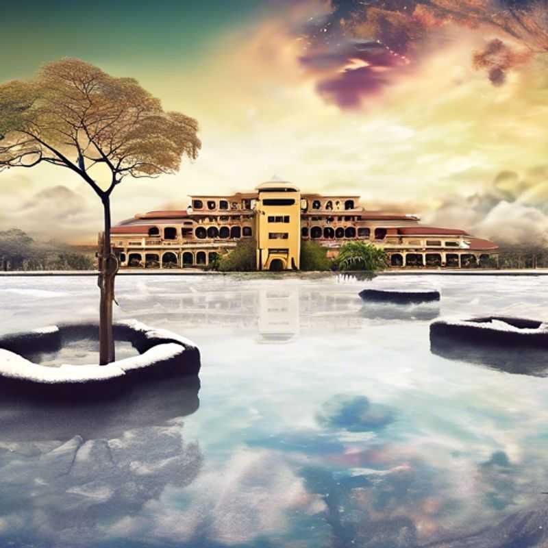 Two couples, embracing the vibrant energy of Managua, Nicaragua, on their eco-adventure. The image captures the lush greenery and captivating architecture of this captivating Central American city.