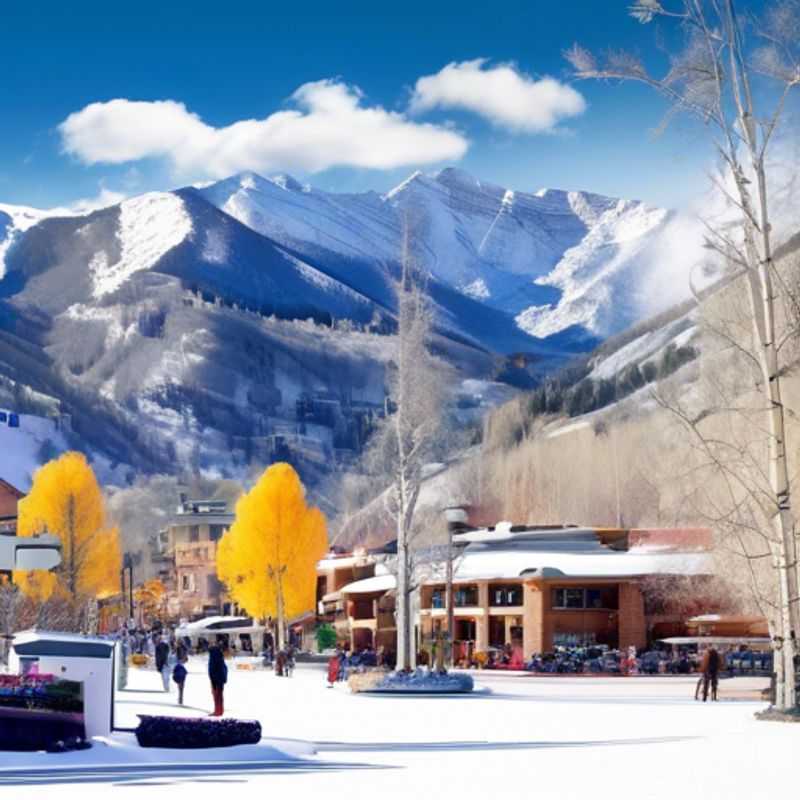 Aspen, Colorado: Un paysage enneigé magnifique, illustrant le coût potentiellement élevé d'une visite.