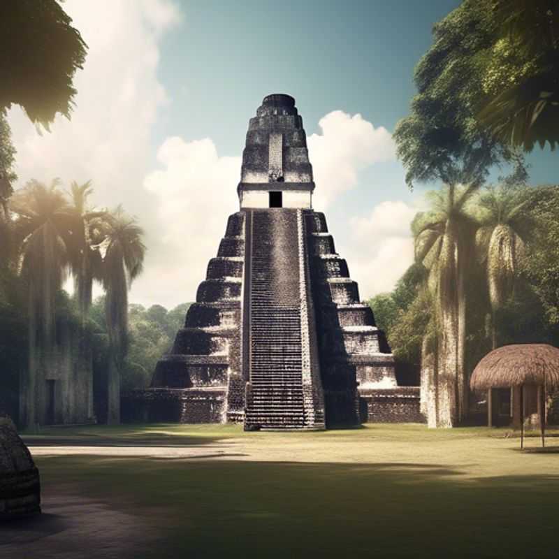 Les ruines mayas de Tikal, Guatemala.