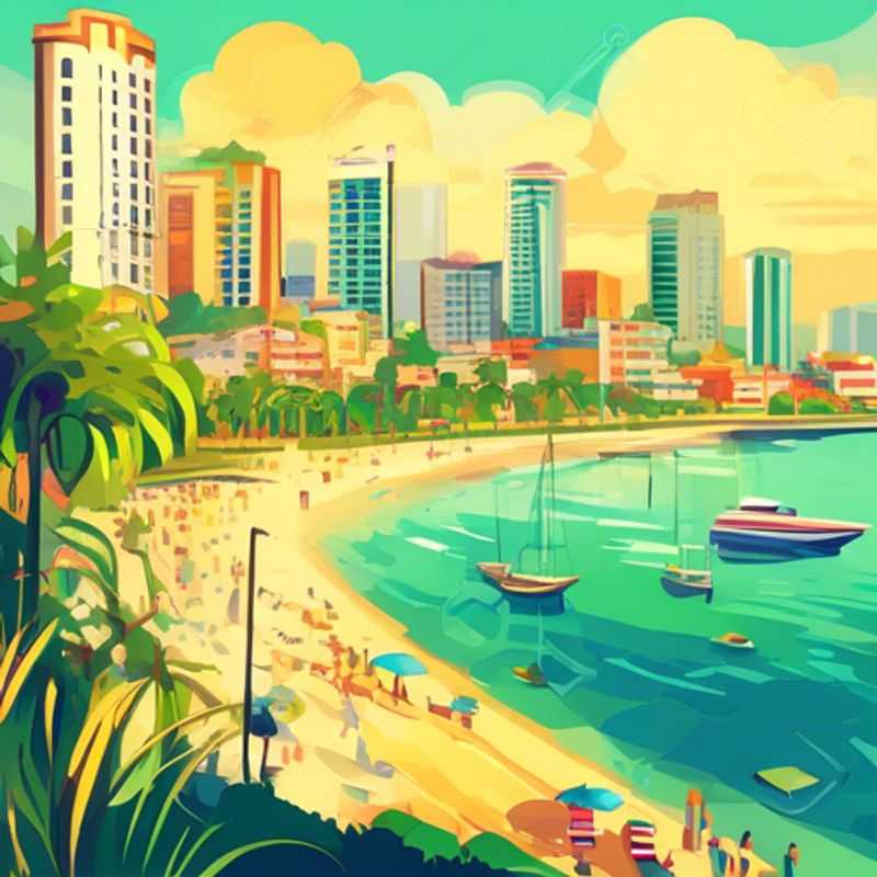 Panama City, Panama : Vue panoramique de la ville, illustrant le coût de vie potentiellement élevé ou abordable selon les choix de visites.