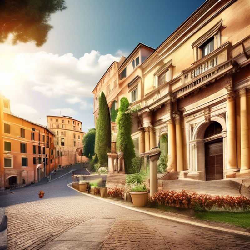 Rome, Italie : Vue pittoresque illustrant le coût de la vie dans la ville,