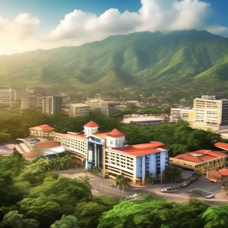 San Pedro Sula, Honduras : Une vue de la ville, pour illustrer le coût de la vie lors d'un voyage.