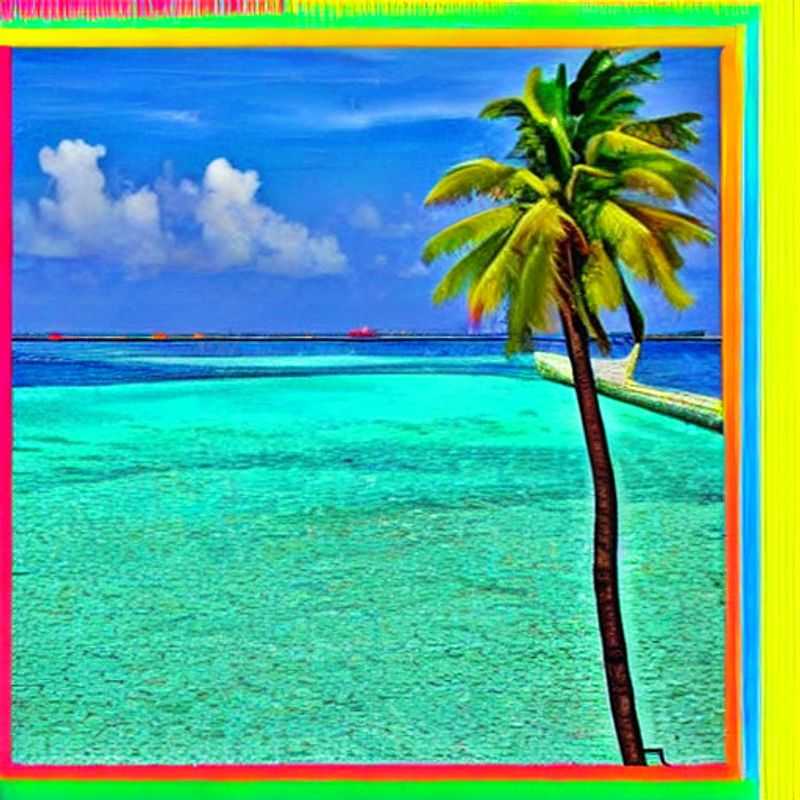 Crystal-clear turquoise waters and pristine white sand beaches of the Maldives, showcasing the idyllic beauty you can wake up to when choosing the perfect hotel.