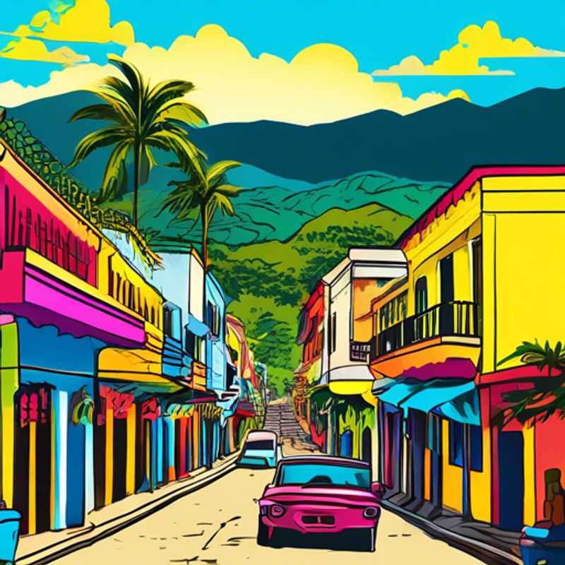 San Pedro Sula, Honduras : Une rue animée, illustrant le coût de la vie dans la ville.