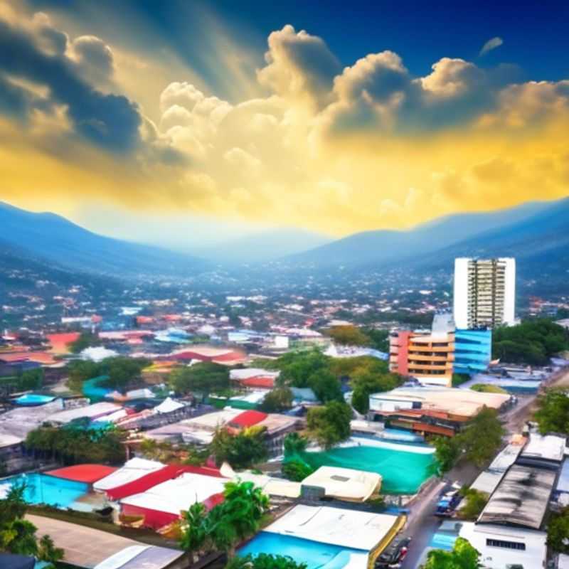 San Pedro Sula, Honduras : une vue de la ville, pour illustrer le coût de la vie lors d'un voyage.