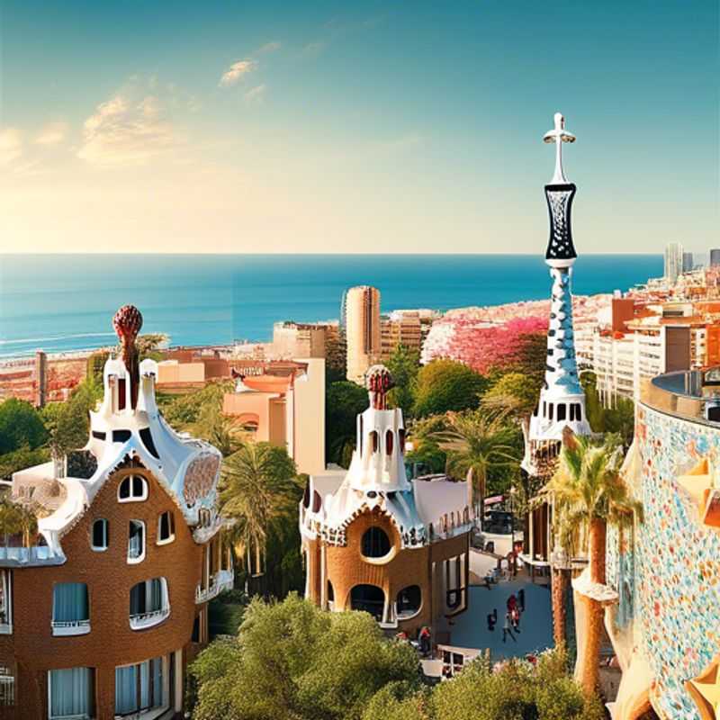 Barcelone, Espagne : une image illustrant le coût de la vie touristique, peut-être montrant des prix de menus, des boutiques ou des monuments emblématiques.