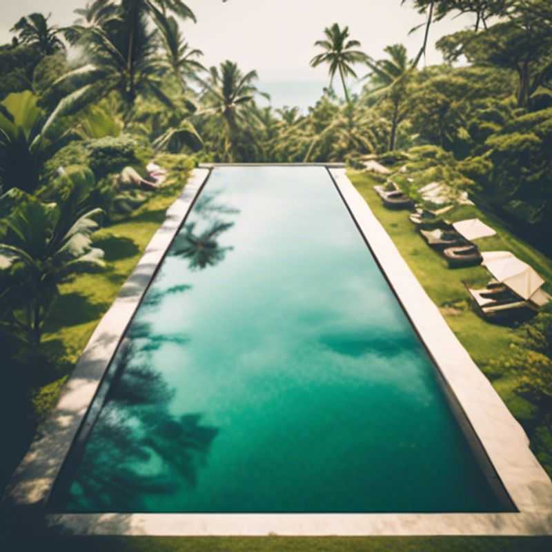 Bali, Indonésie : paysage luxuriant et temple traditionnel, illustrant le coût de la vie sur cette île paradisiaque.