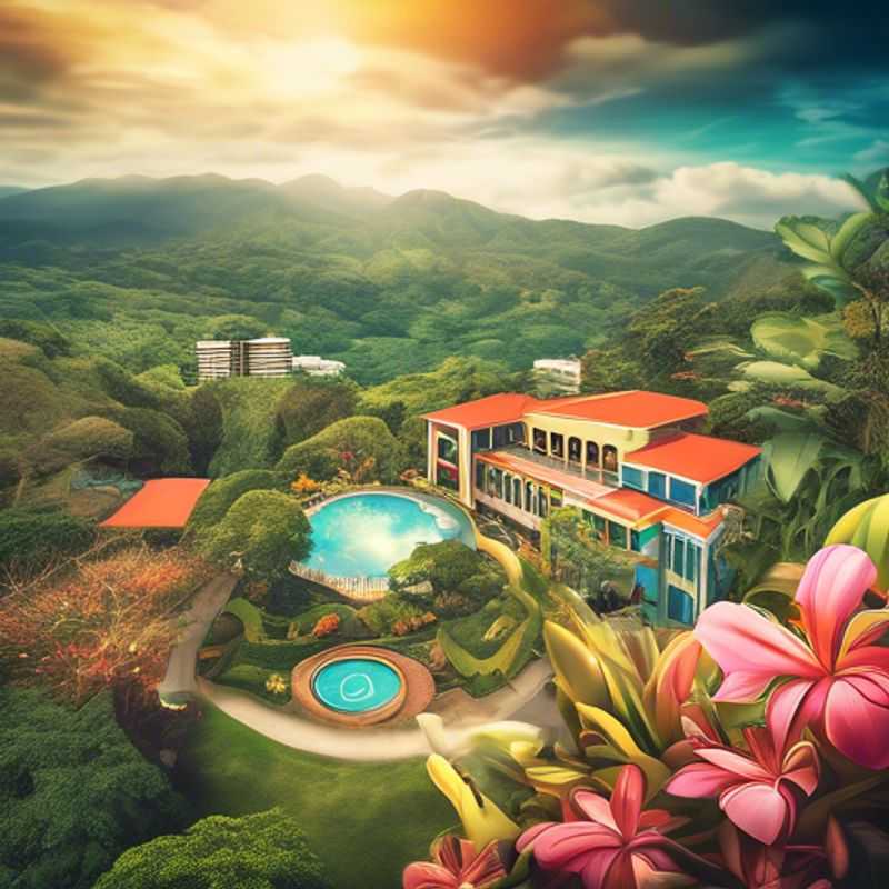 São José, Costa Rica: Uma imagem que ilustra o custo de vida na cidade, mostrando um aspecto representativo da cidade (ex: mercado, restaurante, transporte público, etc.).