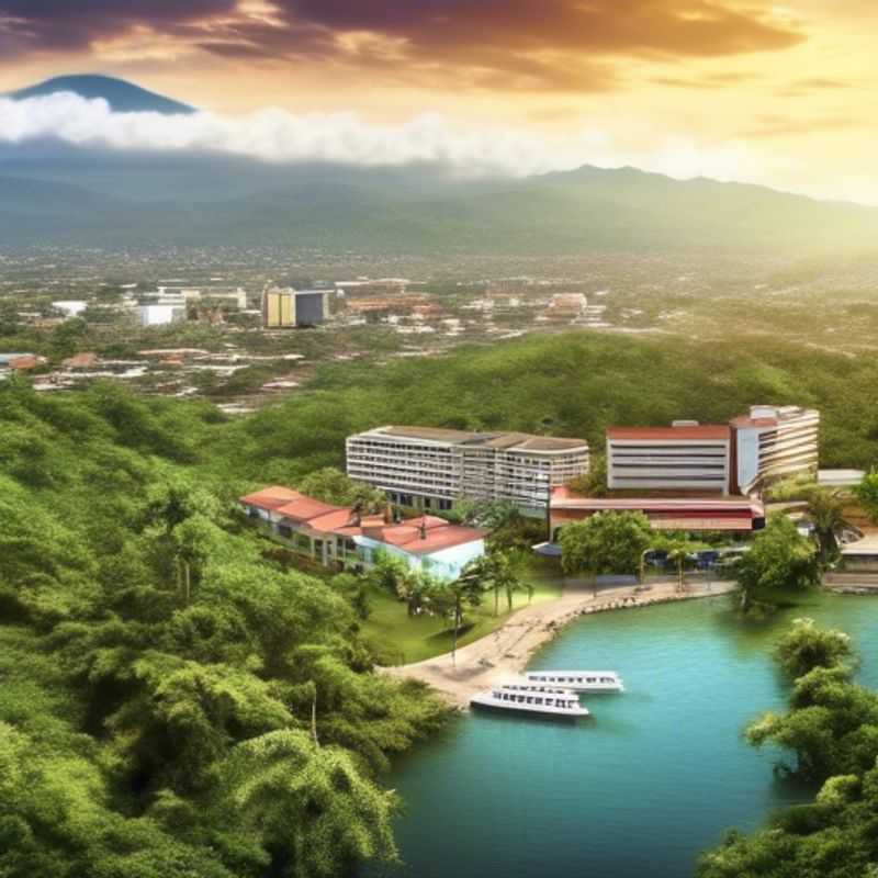 San Pedro Sula, Honduras : Une vue de la ville, pour illustrer le coût de la vie lors d'un voyage.