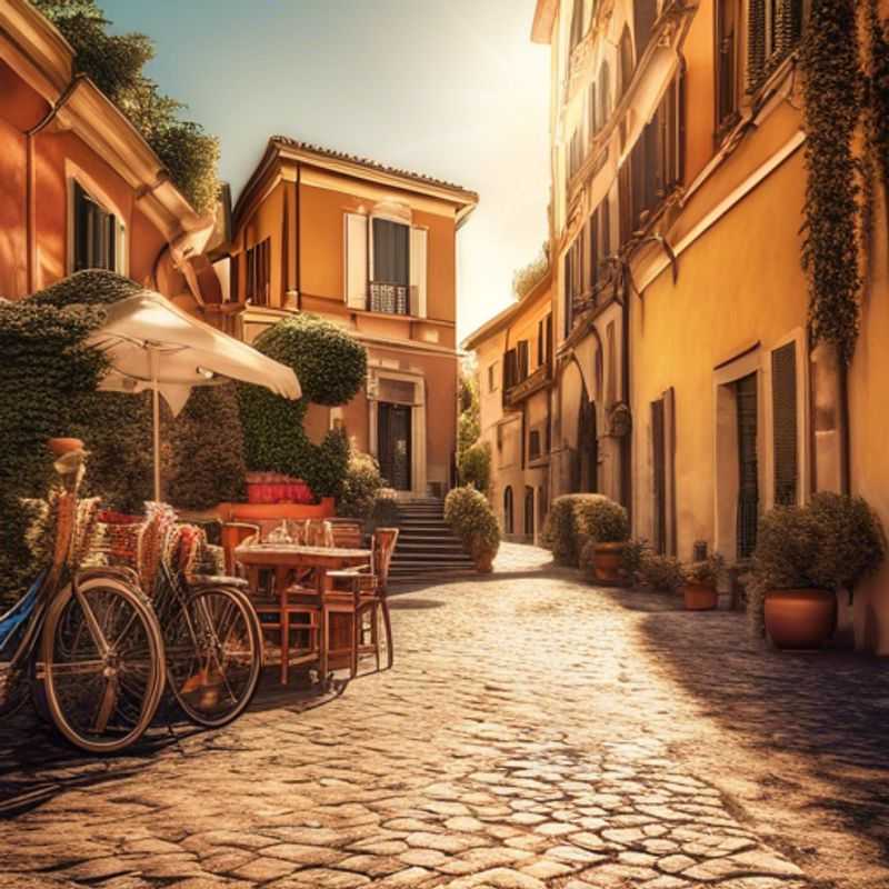 Rome, Italie: Une vue pittoresque illustrant le coût de la vie à Rome. (Rome, Italy: A picturesque view illustrating the cost of living in Rome.)