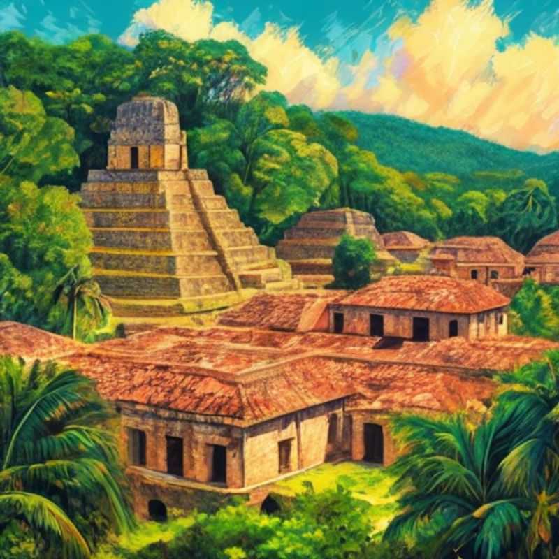 Copán, Honduras : Ruines mayas impressionnantes.