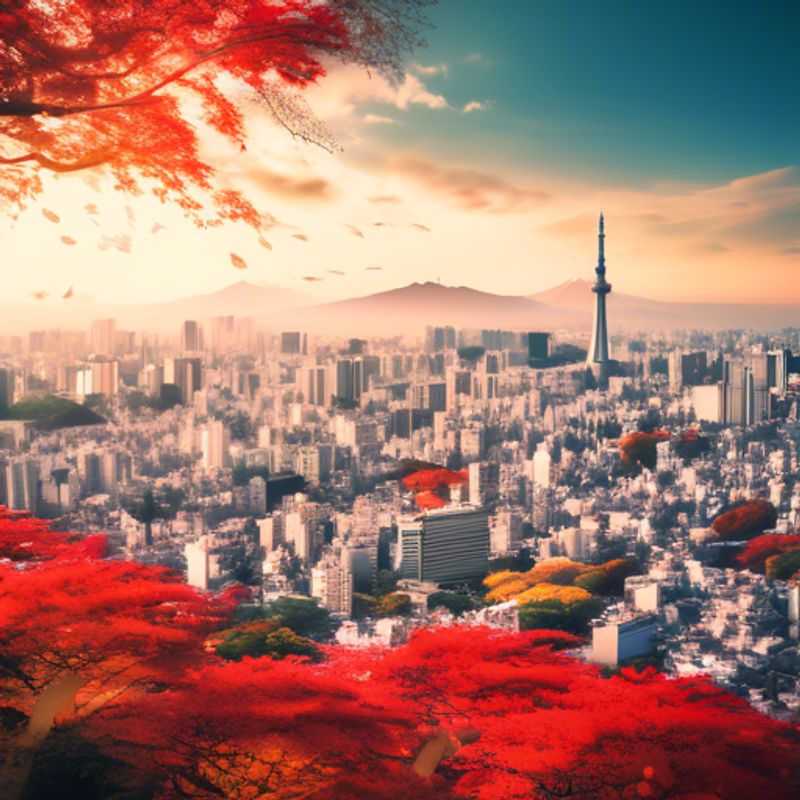 Tokyo, Japon : Vue urbaine spectaculaire illustrant le coût de la vie potentiellement élevé.