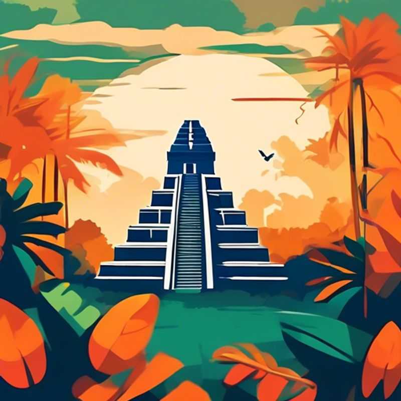 Les majestueuses ruines mayas de Tikal, Guatemala : un aperçu des coûts potentiels d'une visite.
