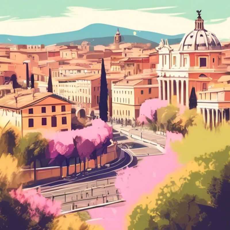 Rome, Italie : Une vue pittoresque illustrant le coût de la vie dans la Ville Éternelle.