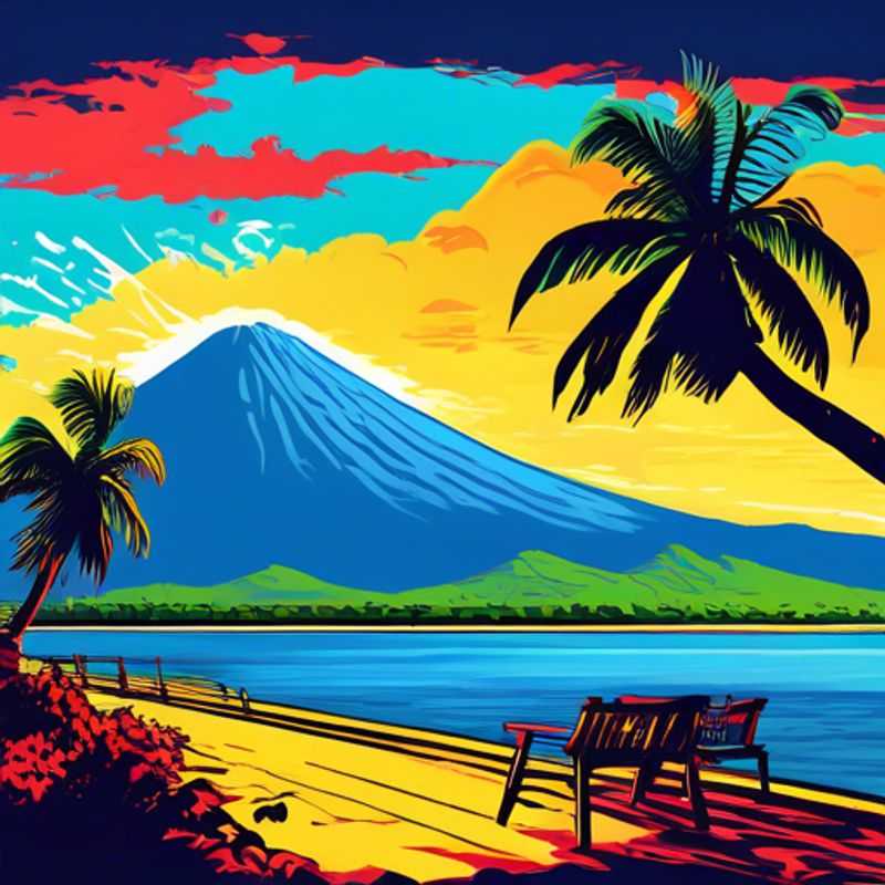 L'île d'Ometepe au Nicaragua :