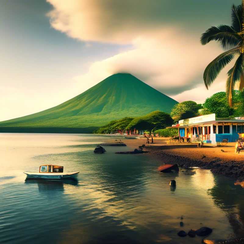 L'île d'Ometepe au Nicaragua : un paysage volcanique époustouflant.