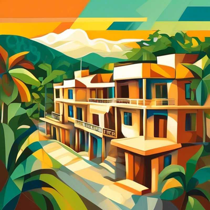 San Ignacio, Belize: Une vue pittoresque illustrant le coût de la vie dans cette ville.