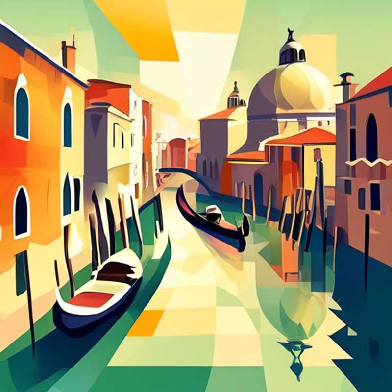 Venise, Italie : Un canal pittoresque illustrant le coût potentiellement élevé d'une visite.