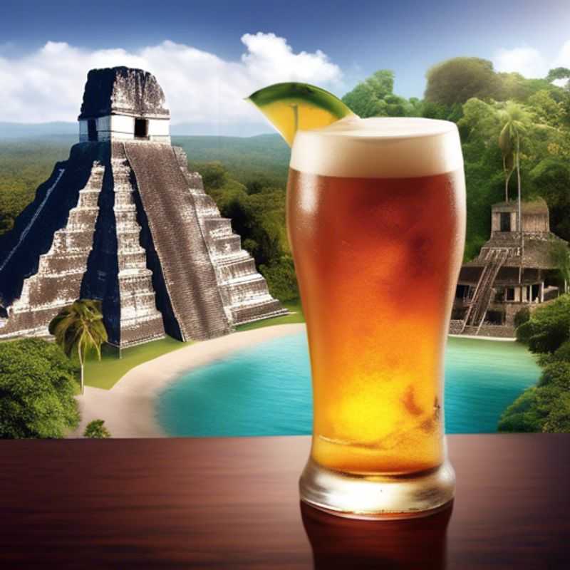 Ruínas majestosas de Tikal, Guatemala, sob a luz do sol.