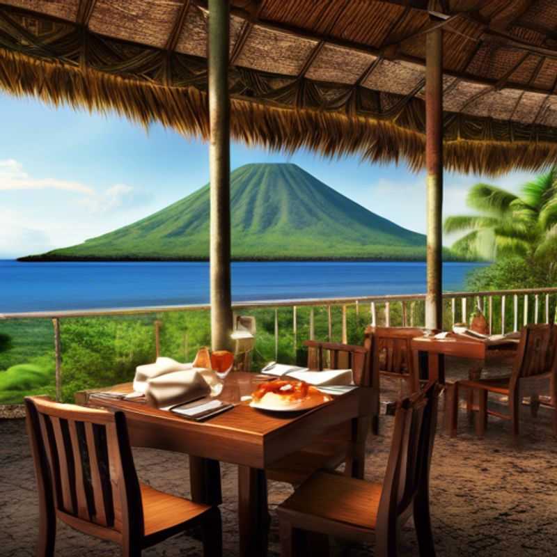 L'île d'Ometepe au Nicaragua :