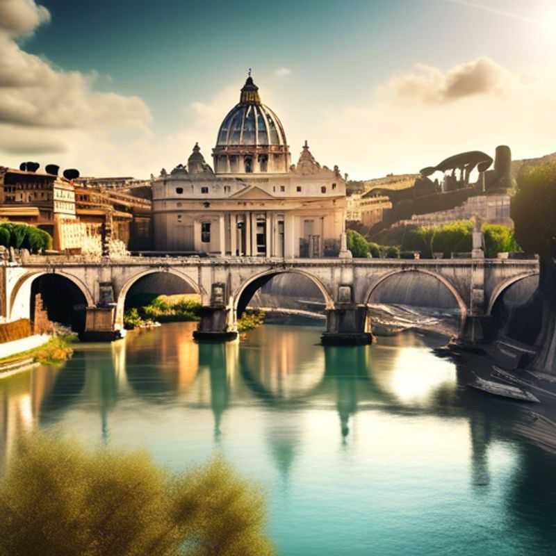 Rome, Italie : Une image illustrant le coût de la vie à Rome, peut-être des détails architecturaux, des prix de menus ou des scènes de la vie quotidienne.