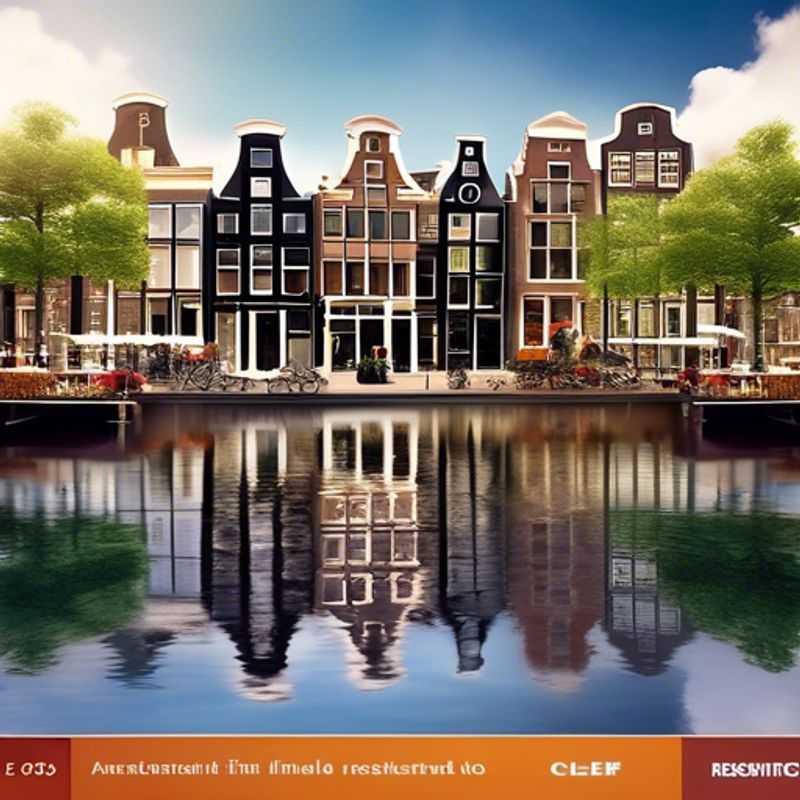 Amsterdam en hiver: canaux gelés et maisons pittoresques.